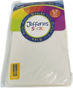 Jefferies Socks Little Girls Jr Miss Ivory Pantyhose/Tights Size 6-8 yr Pageant - Picture 1 of 6