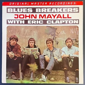 JOHN MAYALL+ERIC CLAPTON Blues Breakers MOBILE FIDELITY LP 1984 Japan Vinyl MFSL - Picture 1 of 7