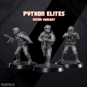 Python Syndicate Elites Recon (3x) | Skullforge | Wargaming SciFi Miniatures - Bild 1 von 2
