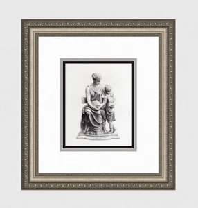 Toller Thomas Nelson Maclean 1800er Gravur "The Sister's Birthday" GERAHMT COA - Bild 1 von 3