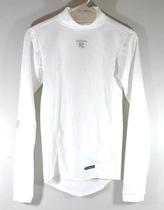 Equipo NFL Equipo Reebok Emitido Manga Larga Cuello Alto Bajo Camisa Blanca 3XL - Imagen 1 de 3