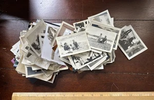 Lot 100+ Fotos, überwiegend schwarz-weiß, teilweise Farbe, verschiedene Motive, - Bild 1 von 11
