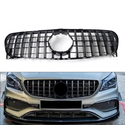 Fit Mercedes Benz GLA Class X156 GLA200 2017-2020 GTR Style Front Bumper Grille Foto 1 de 4