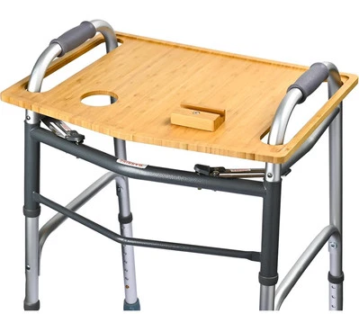 Versatile Walker Tray Table for Eating, Crafts & More Easy On 21”x16” - Image 1 of 4
