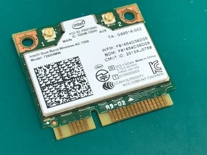 Asus N550JK WiFi Bluetooth 4.0 PCIe Half Mini Wifi Card 7260HMW - Afbeelding 1 van 1