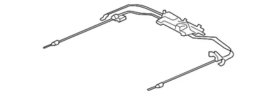 Genuine Honda 2005-2008 Honda Pilot - Cable Assembly Sunroof 70400-S9V-A11 - Image 1 of 2
