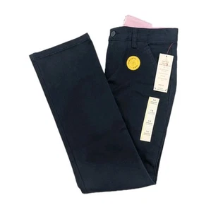 Cat & Jack Girls Stretch Straight Adjustable Navy School Uniform Pants Size 14 - Picture 1 of 7