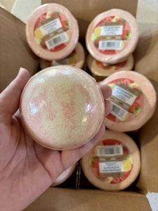 Beloved Strawberry Lemonade Vegan Bath Bomb Fizzies LOT Of 10—All Sealed! - Picture 1 of 6