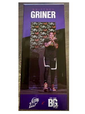 Brittney Griner Bobblehead 2023 Phoenix Mercury Bobble Head NIB WNBA NEW in Box! - Image 1 of 4