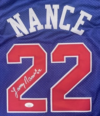 Larry Nance Sr. Signed 1993 NBA All Star Jersey JSA COA Cleveland Cavaliers - Image 1 of 4