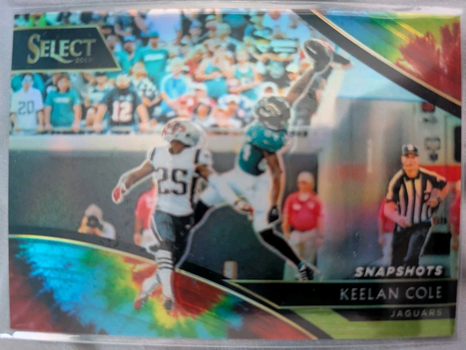 Карта KEELAN COLE 2018 Panini Select TIE DYE 08/25 THE CATCH PWE - Изображение 1 из 1