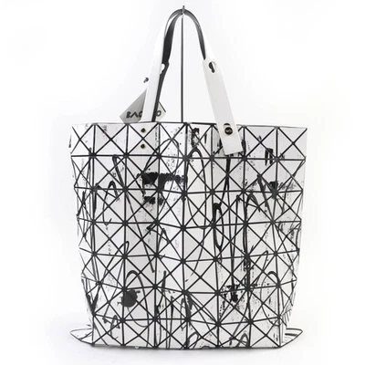 Excelente Bolso de Mano BAOBAO ISSEY MIYAKE Curtis Krig Blanco Negro PVC Mujeres BB53... Foto 1 de 4