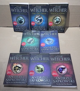 The Witcher 8 Books Box Set Complete Fantasy Series By Andrzej Sapkowski - Imagen 1 de 14