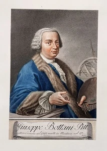 Giuseppe Bottani Italian Painter Pittore Italiano Portrait Copperplate Farbstich - Picture 1 of 1