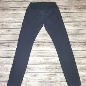 TYC Size S Girls Pants Activewear Jegging Yoga Gym Workout Navy - Picture 1 of 6