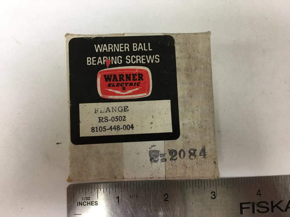 WARNER ЭЛЕКТРИЧЕСКИЙ ШАР 2,600 «ВИНТОВОЙ ФЛАНЖ 8105-448-002 RS-0502 - Изображение 1 из 1