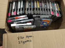 Nintendo NES Games Lot - Authentic - NTSC Tested & Working 27 game lot