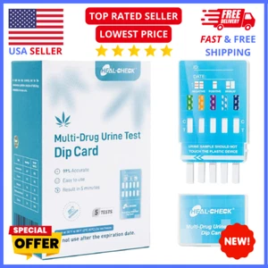 5-Panel Urine Drug Test Kit – Fast & Accurate At-Home Drug Screening Results - Picture 1 of 7