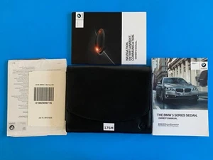 2016 BMW (F10) 5-Series Sedan 528i 535i 550i 535d xDrive Owners Manual Books Set - Picture 1 of 8