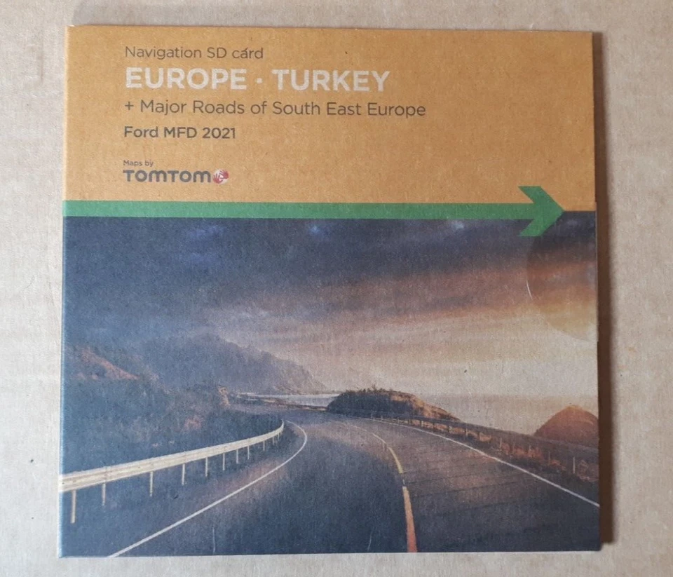 TomTom Navigationssoftware Ford MFD 2021 SD-Karte Europa Türkei + 2524931 - Bild 1 von 4