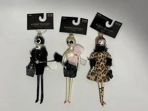 NUEVO 3 ROBERT STANLEY MODA PASARELA CHICA Adorno Vidrio 2023 - Imagen 1 de 7