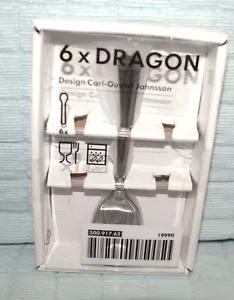 Juego de 2 cucharas de diseño de acero inoxidable IKEA Carl Gustaf Jahnsson envío rápido - Imagen 1 de 2