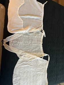 THREE VINTAGE/ANTIQUE APRONS - Picture 1 of 6
