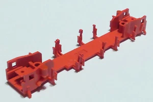 E3099 Fleischmann N 1x Getriebeabdeckung f DB V60 rot 7225, 722503 - Picture 1 of 1