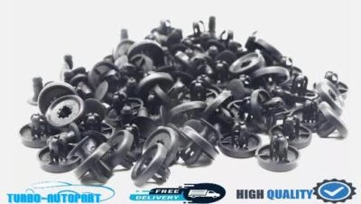 100 piezas clips de empuje para guardabarros retenedor plástico remache sujetador 7 m para Toyota Pontiac Foto 1 de 3