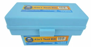 4 in1 Test Kit Professional Pool & Spa Water Test Kit Chlorine/Bromine PH TA - Picture 1 of 2