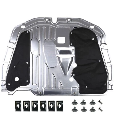 1 pc For Honda Civic 2016-2021 Engine Splash Guard Under Car Shield Cover Board - Image 1 of 4