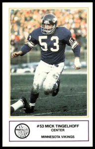 1985 Minnesota Vikings Police #16 Mick Tingelhoff - Picture 1 of 2