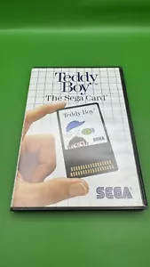 Teddy Boy Sega Master System W/Manual Sega Card 8 Bit Retro 1986 #1143 - Picture 1 of 12