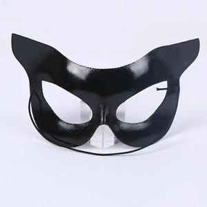 Cat Woman Mask Half Face - Picture 1 of 7
