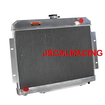 Алюминиевый радиатор для Jeep CJ5 CJ6 CJ7 скремблер 73-86 6-цилиндровый V8 3 ряда AT 583 - Изображение 1 из 4