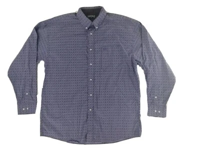 Camisa de vestir ajustada Panhandle para hombre L púrpura cachemira manga larga abotonada Foto 1 de 4