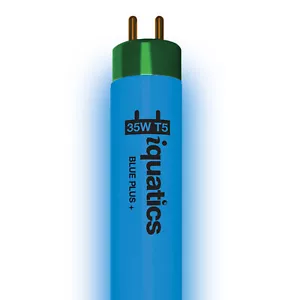 "Bombilla fluorescente para tanque de peces iQuatics T5 azul Plus+, 35w 742 mm 30""" - Imagen 1 de 6