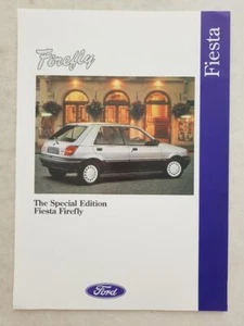 FORD FIESTA FIREFLY Car Sales Leaflet JUL 1992 #FA1098 - Picture 1 of 2