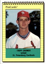 1991 St. Petersburg Cardinals ProCards #2282 Tripp Cromer Lexington SC Card