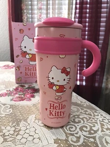 Valentine's Day Hello Kitty Sanrio 40oz Big Tumbler Stainless Steel Cup Handle - Picture 1 of 6