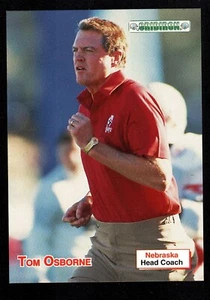 1992 Gridiron LSC #60 Tom Osborne Head Coach Nebraska Cornhuskers MINT 2992 - Picture 1 of 2