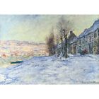 Claude Monet, Lavacourt Under Snow, 1881, 100% Cotton Art Paper, A2 Size