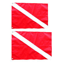 Bandera de buceo snorkeling barco Banner Diver Down Sign Spearfishing 
