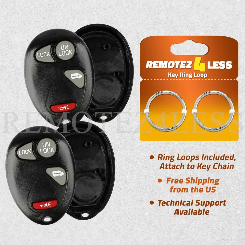 2 For 2001 2002 2003 2004 2005 Chevrolet Venture Replacement Shell Case Pad Van Foto 1 de 1