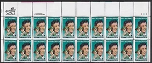 2090 MNH Plate Block of 20, 20-cent stamps honoring John McCormack, Irish Tenor  - Picture 1 of 1