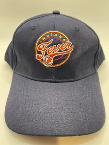 Gorra de béisbol Indiana Fever WNBA azul marino bordada de algodón ajustable, usada en excelente estado - Imagen 1 de 5