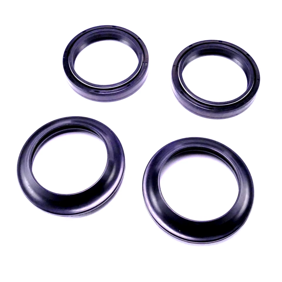 Fork Seals Dust Caps Set for Yamaha TDM 850 TDM850 4TX 1996-2001 - Image 1 of 1