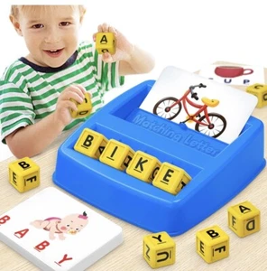 Educational Toys for Boys Matching Letter Game Preschool ABC Learning Toys - Picture 1 of 3