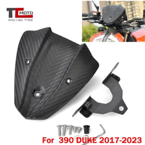 Windshield Windscreen Deflector For DUK-E 390 2017 2018 2019 2020 2021 2022 2023 - Imagen 1 de 13