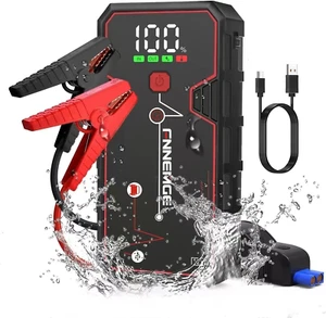 Avviatore Batteria Auto, 4000A 21800Mah Avviatore Emergenza per Auto(Motori Fino - Foto 1 di 12